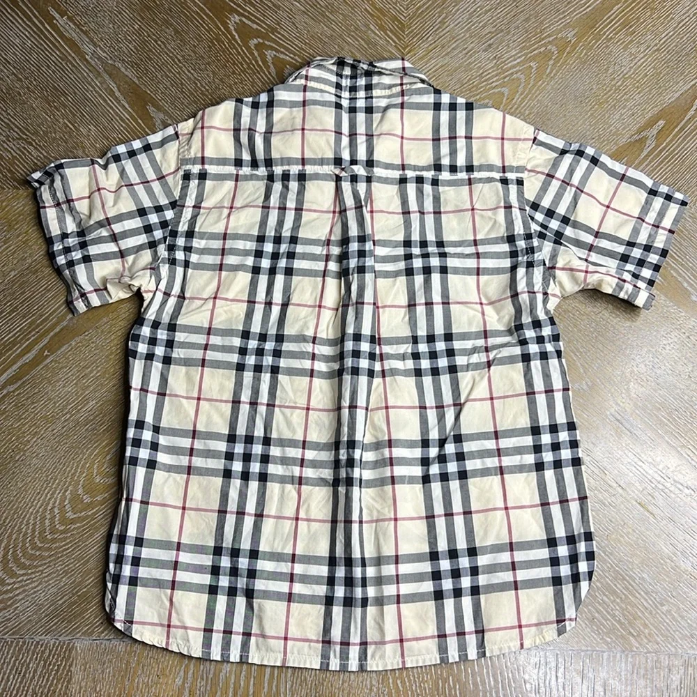 BURBERRY Little Boy Shortsleeve Button-Down Shirt 6